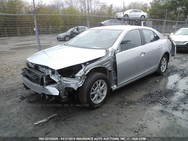 1G11A5SL5EF191675 - 2014 CHEVROLET MALIBU LS 银色 照片 2
