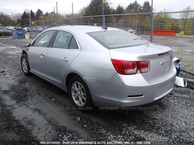 1G11A5SL5EF191675 - 2014 CHEVROLET MALIBU LS 银色 照片 3