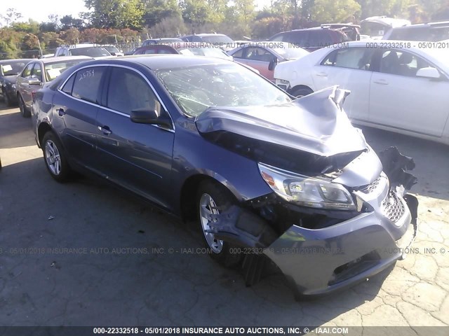 1G11B5SL4EF174525 - 2014 CHEVROLET MALIBU LS BLUE photo 1