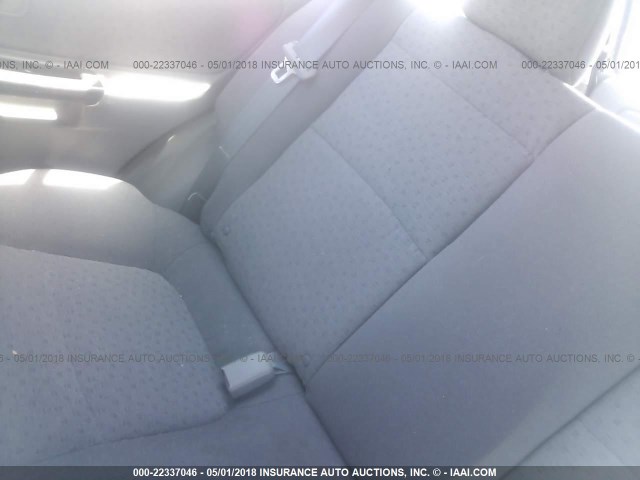 KNADC165436128452 - 2003 KIA RIO CINCO GRAY photo 8