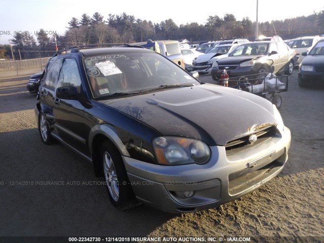 JF1GG68545H816379 - 2005 SUBARU IMPREZA OUTBACK SPORT/OUTBACK SPC BLACK photo 1