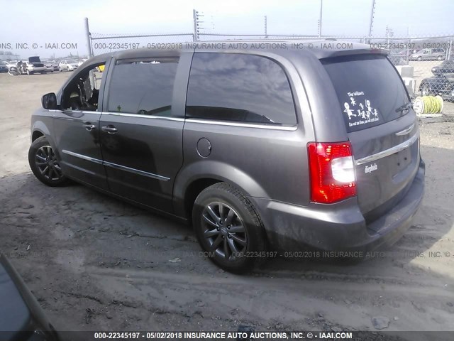 2C4RC1HG3FR676690 - 2015 CHRYSLER TOWN & COUNTRY S GRAY photo 3