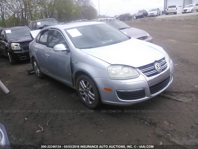 3VWEF71K67M151586 - 2007 VOLKSWAGEN JETTA WOLFSBURG SILVER photo 1