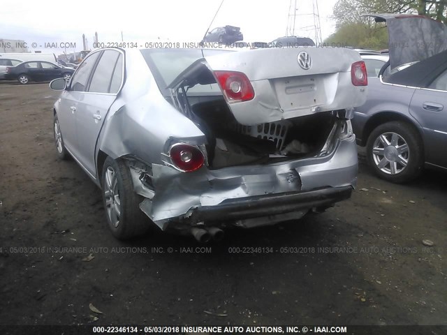 3VWEF71K67M151586 - 2007 VOLKSWAGEN JETTA WOLFSBURG 银色 照片 6