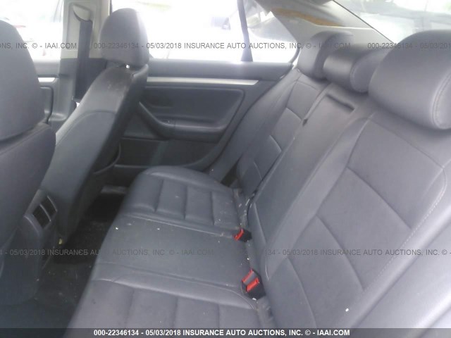 3VWEF71K67M151586 - 2007 VOLKSWAGEN JETTA WOLFSBURG 银色 照片 8