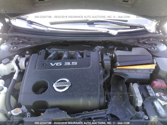 1N4BL2EP3CC262573 - 2012 NISSAN ALTIMA SR BLACK photo 10