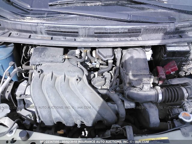 3N1CE2CP5FL351908 - 2015 NISSAN VERSA NOTE S/S PLUS/SV/SL/SR TURQUOISE photo 10