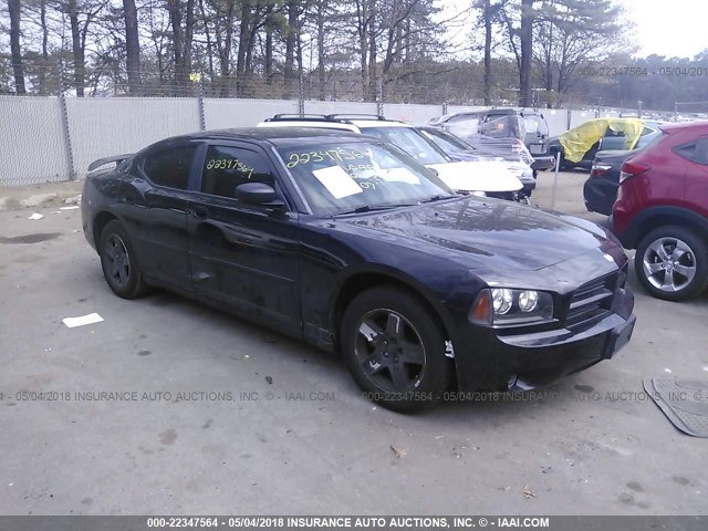 2B3KA43R17H826449 - 2007 DODGE CHARGER SE/SXT BLACK photo 1