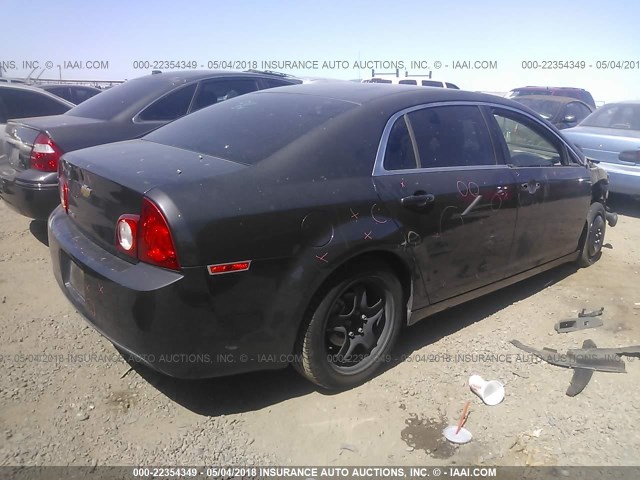 1G1ZA5EU3CF357843 - 2012 CHEVROLET MALIBU LS 灰色 照片 4