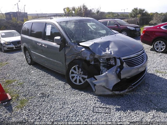 2C4RC1BG1DR689332 - 2013 CHRYSLER TOWN & COUNTRY TOURING GRAY photo 1