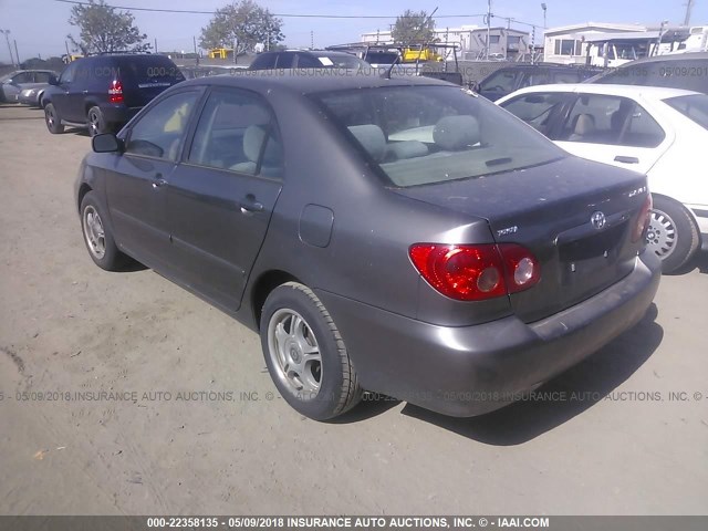 1NXBR32E66Z636167 - 2006 TOYOTA COROLLA CE/LE/S GRAY photo 3