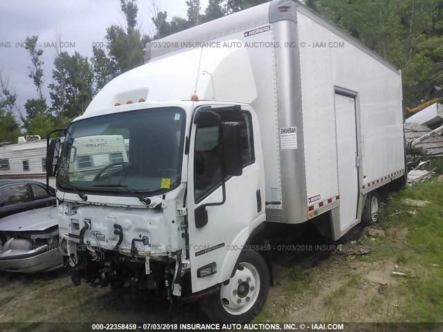 54DC4W1CXFS805249 - 2015 ISUZU NPR HD WHITE photo 2