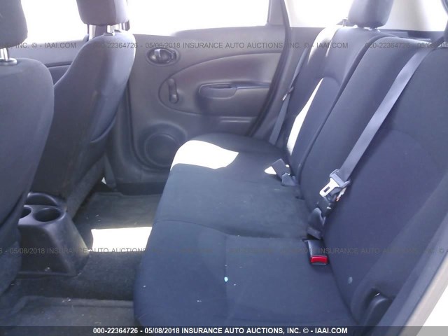 3N1CE2CP1EL423976 - 2014 NISSAN VERSA NOTE S/S PLUS/SV/SL GRAY photo 8