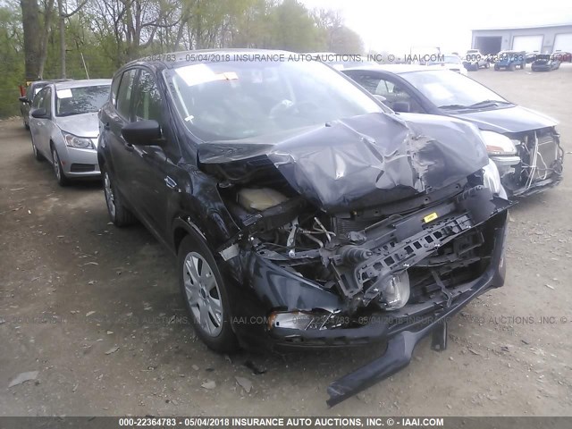 1FMCU0F72EUB70622 - 2014 FORD ESCAPE S BLACK photo 6