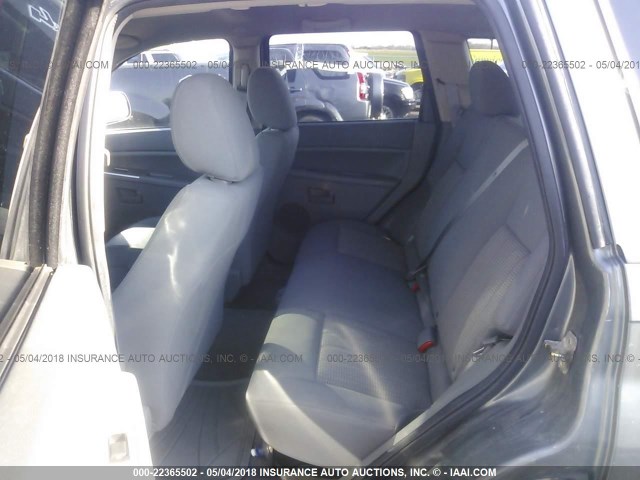 1J8GR48K77C567017 - 2007 JEEP GRAND CHEROKEE LAREDO/COLUMBIA/FREEDOM 灰色 照片 8