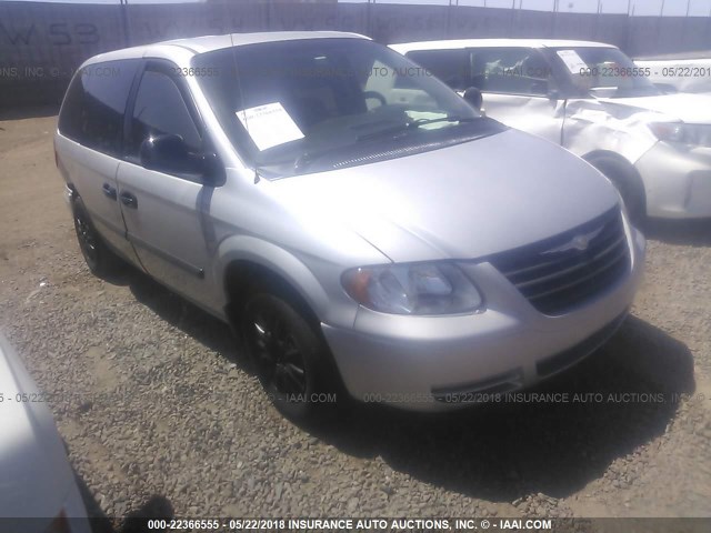 1A4GP45R36B645063 - 2006 CHRYSLER TOWN & COUNTRY  SILVER photo 1