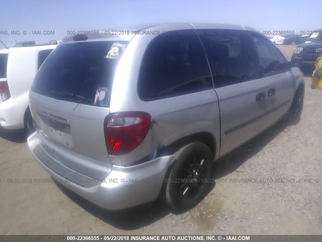 1A4GP45R36B645063 - 2006 CHRYSLER TOWN & COUNTRY  SILVER photo 4