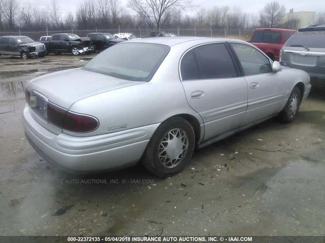 1G4HR54K12U240487 - 2002 BUICK LESABRE LIMITED SILVER photo 4