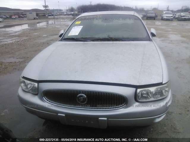 1G4HR54K12U240487 - 2002 BUICK LESABRE LIMITED SILVER photo 6