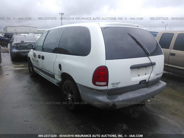 1B4GP44R0WB632470 - 1998 DODGE GRAND CARAVAN SE/SPORT WHITE photo 3