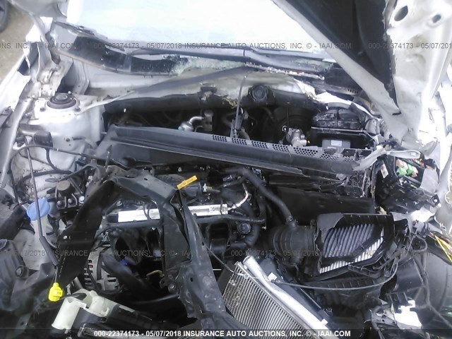 KMHDH4AE6FU381197 - 2015 HYUNDAI ELANTRA SILVER photo 10