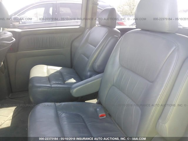 5FNRL18904B058639 - 2004 HONDA ODYSSEY EXL Navy photo 8