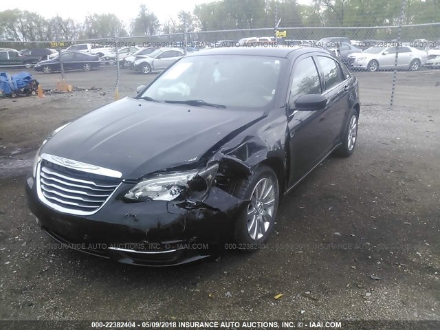 1C3CCBBB3EN152948 - 2014 CHRYSLER 200 TOURING BLACK photo 2