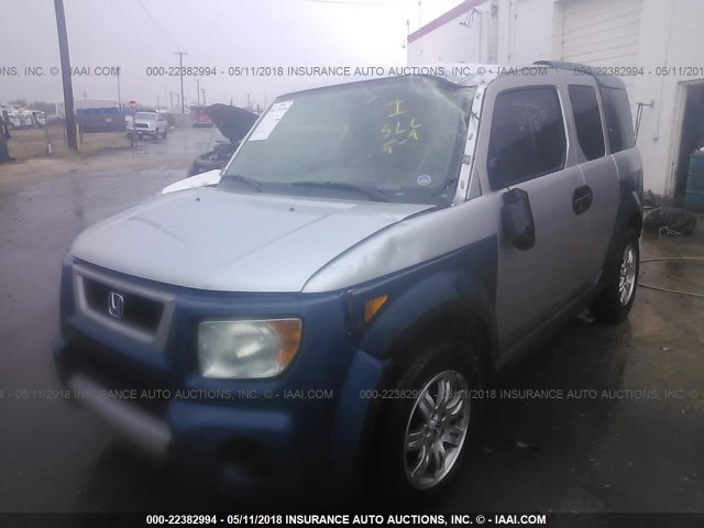 5J6YH28626L009171 - 2006 HONDA ELEMENT EX SILVER photo 6