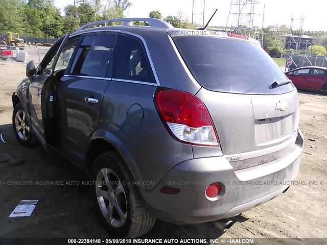 3GNFL4E5XCS619271 - 2012 CHEVROLET CAPTIVA SPORT/LTZ GRAY photo 3