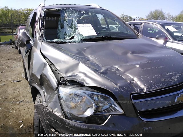 3GNFL4E5XCS619271 - 2012 CHEVROLET CAPTIVA SPORT/LTZ GRAY photo 6