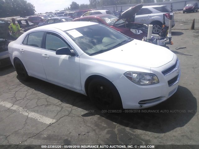 1G1ZG57B59F195281 - 2009 CHEVROLET MALIBU LS 白色 照片 1