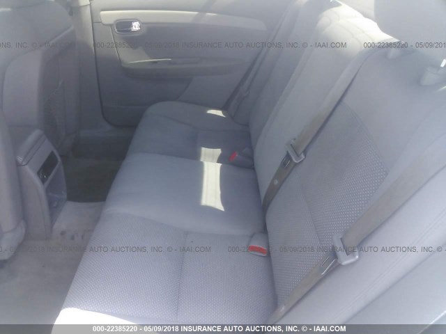 1G1ZG57B59F195281 - 2009 CHEVROLET MALIBU LS 白色 照片 8