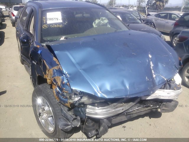 2C8GM68495R293907 - 2005 CHRYSLER PACIFICA TOURING BLUE photo 6