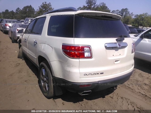 5GZEV33768J176962 - 2008 SATURN OUTLOOK XR/TOURING 白色 照片 3