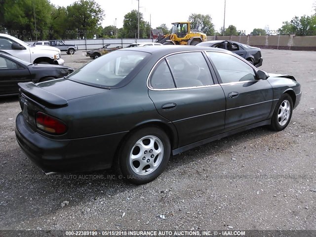 1G3WH52H5XF374484 - 1999 OLDSMOBILE INTRIGUE GX GREEN photo 4