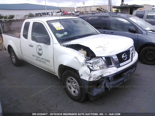 1N6BD0CT0DN737434 - 2013 NISSAN FRONTIER S/SV WHITE photo 1