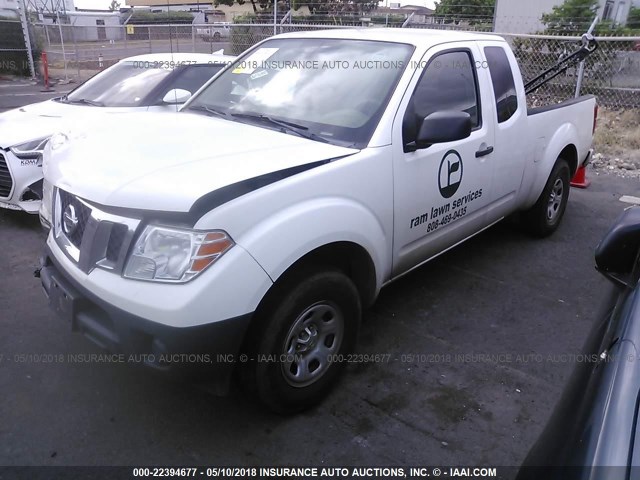 1N6BD0CT0DN737434 - 2013 NISSAN FRONTIER S/SV WHITE photo 2