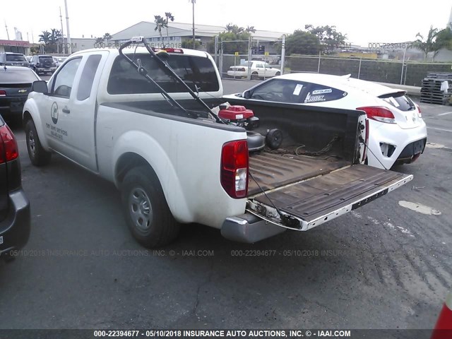 1N6BD0CT0DN737434 - 2013 NISSAN FRONTIER S/SV WHITE photo 3