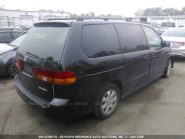 5FNRL18983B056734 - 2003 HONDA ODYSSEY EXL BLACK photo 4