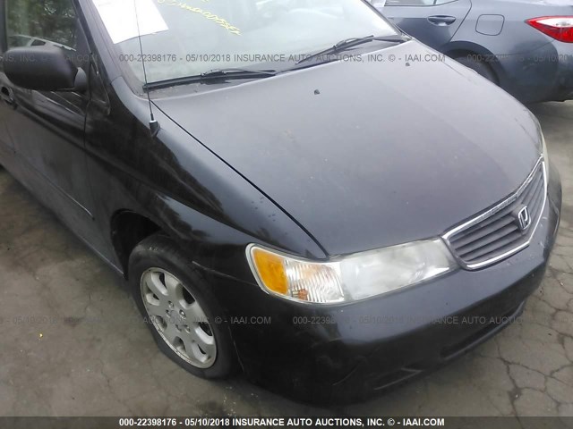 5FNRL18983B056734 - 2003 HONDA ODYSSEY EXL BLACK photo 6