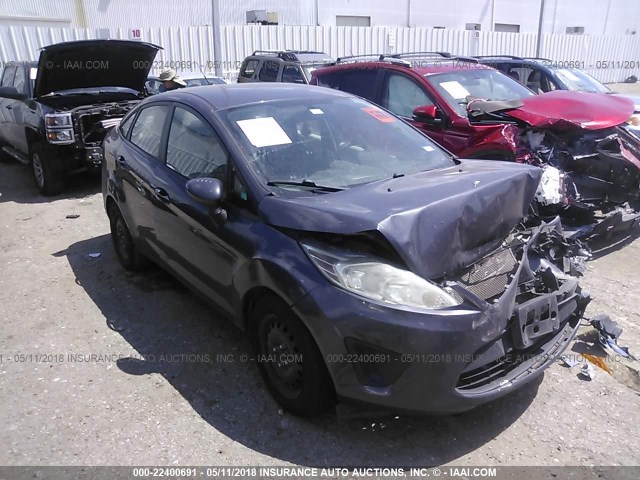 3FADP4AJ8CM104691 - 2012 FORD FIESTA S BLUE photo 1