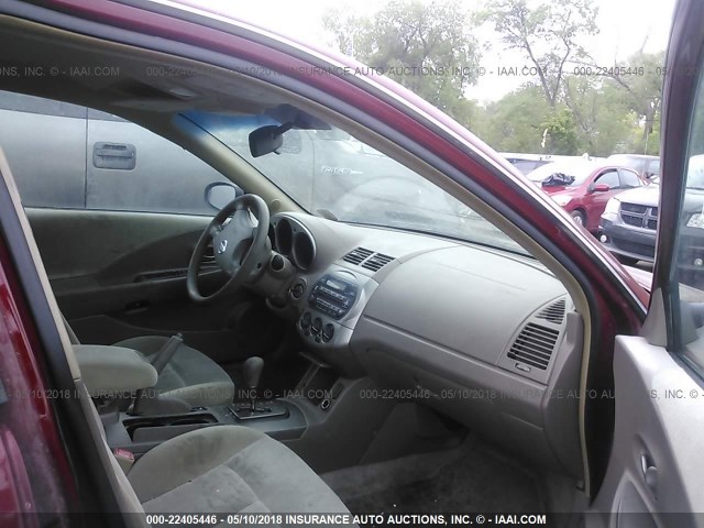 1N4AL11D64C186107 - 2004 NISSAN ALTIMA S/SL RED photo 5