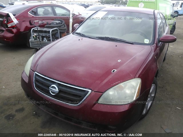 1N4AL11D64C186107 - 2004 NISSAN ALTIMA S/SL RED photo 6