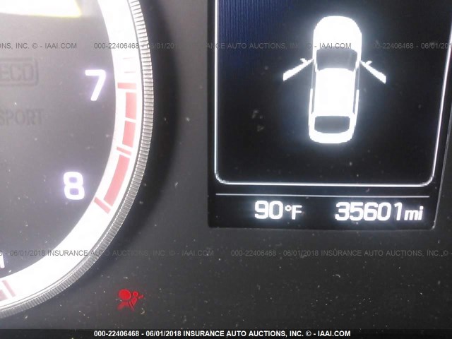 5NPE24AF1GH300248 - 2016 HYUNDAI SONATA SE Light Blue photo 7