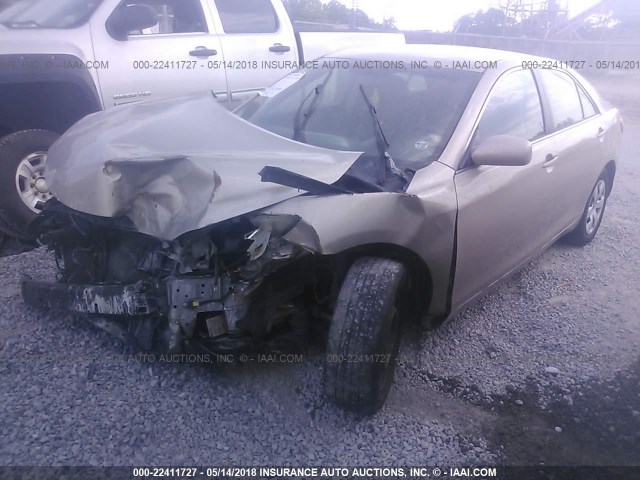 4T1BE46K68U739822 - 2008 TOYOTA CAMRY CE/LE/XLE/SE GOLD photo 2