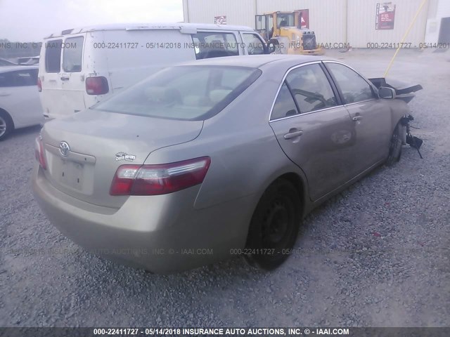 4T1BE46K68U739822 - 2008 TOYOTA CAMRY CE/LE/XLE/SE GOLD photo 4