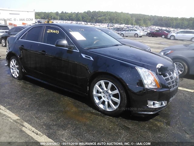 1G6DJ5E3XC0101309 - 2012 CADILLAC CTS PERFORMANCE COLLECTION Черный фото 1