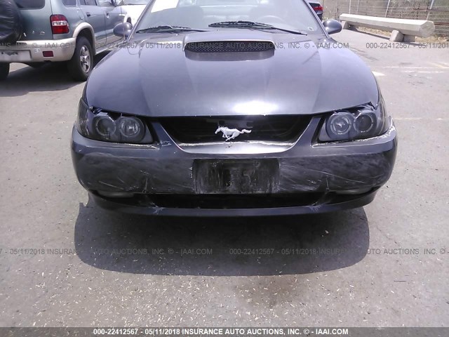 1FAFP42X03F453971 - 2003 FORD MUSTANG GT BLACK photo 6