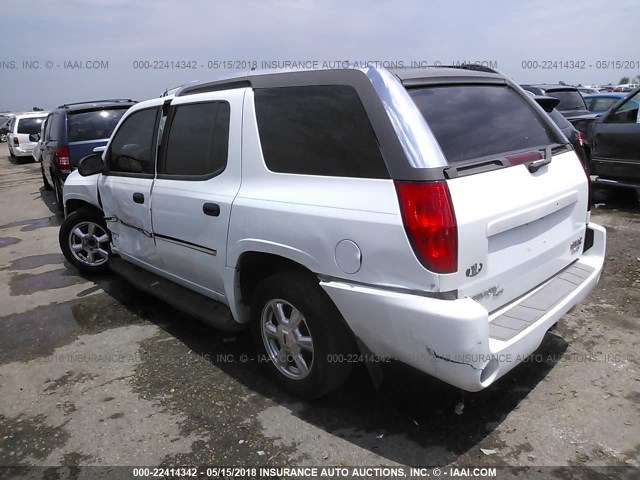 1GKES12S956161881 - 2005 GMC ENVOY XUV WHITE photo 3