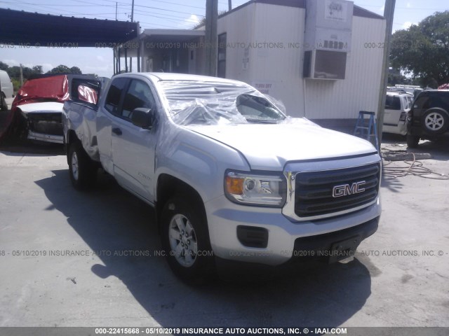 1GTH6AEA8F1155388 - 2015 GMC CANYON SILVER photo 1